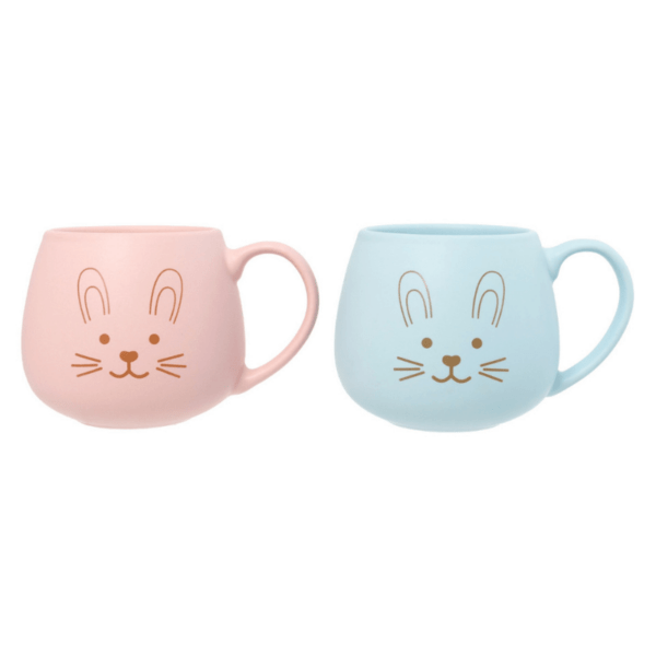 Easter Mugs Pink & Blue - Love Shack Giftware