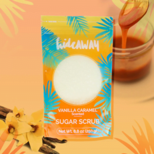 Hideaway Vanilla Caramel Sugar Scrub - Love Shack Giftware (1)