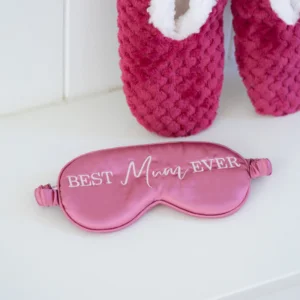 BEST MUM SATIN EYE MASK - Love Shack Giftware