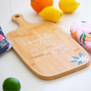 Made With Love Citrus Bamboo Board - Love Shack Giftware