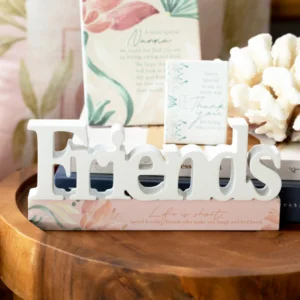 Modern Oasis Friends Blockword - Love Shack Giftware