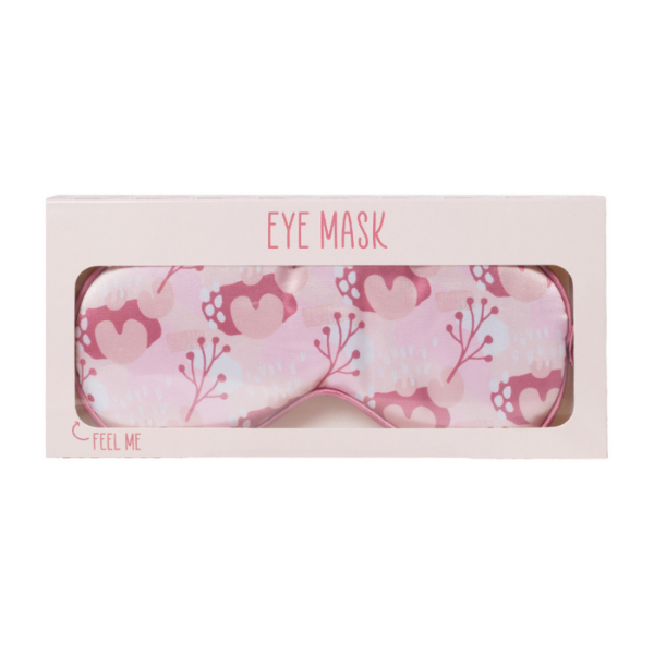 Pattern Satin Eye Mask Packaging - Love Shack Giftware