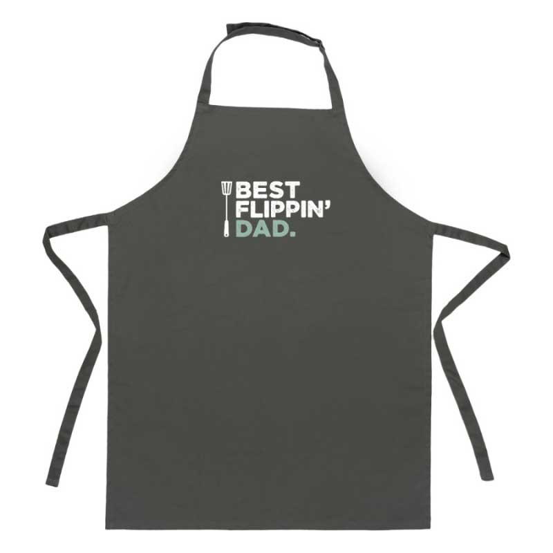 Father's Day Best Flippin Dad Apron Front - Love Shack Giftware