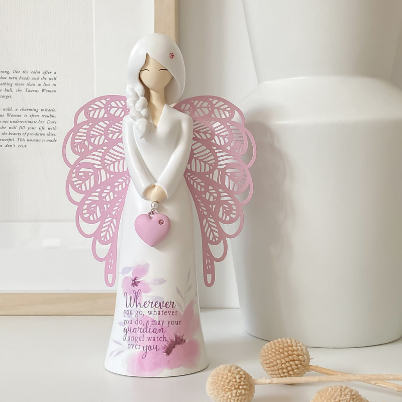 Guardian Angel Figurine Styled - Love Shack Giftware