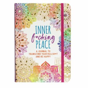 Inner Fucking Peace Journal - Front Cover - Love Shack Giftware