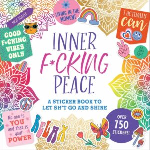 Inner Fucking Peace Sticker Book - Love Shack Giftware