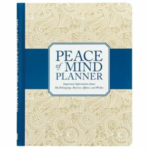 Peace of Mind Planner - Love Shack Giftware