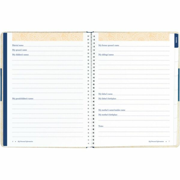 Peace of Mind Planner - Martial Status - Love Shack Giftware