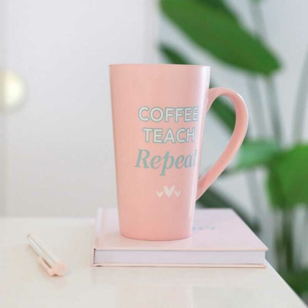 Teacher Coffee Latte Mug Styled - Love Shack Giftware