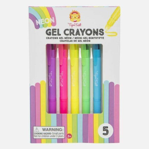Tiger Tribe – Neon Gel Crayons - Love Shack Giftware