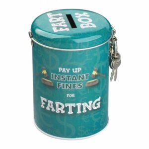 Farting Instant Fines Money Tin - Love Shack Giftware