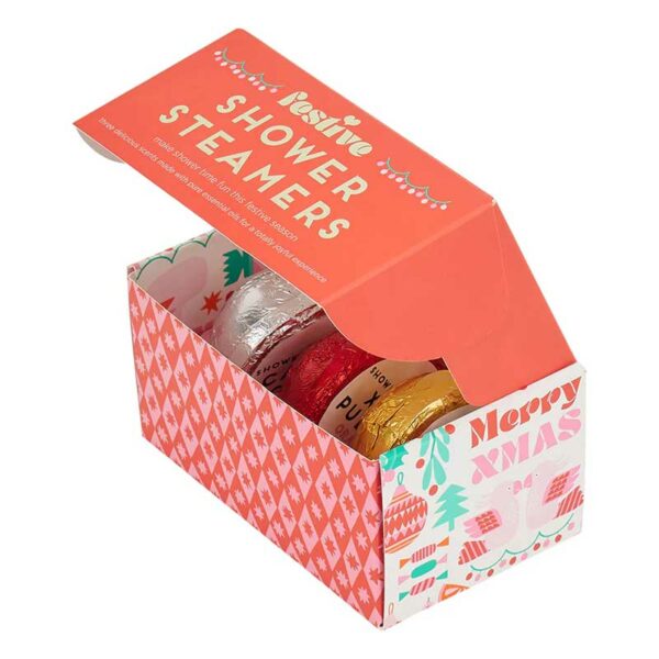 Shower Steamer Gift Box - Xmas - Love Shack Giftware