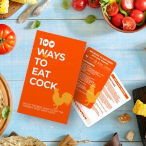 100 Ways To Eat Cock Cards - Love Shack Giftware