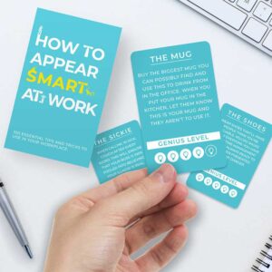 How To Appear Smart At Work Cards - Love Shack Giftware