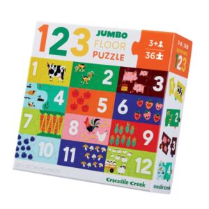 Lets Learn ABC - Jumbo Floor Puzzle - 123 - Love Shack Giftware