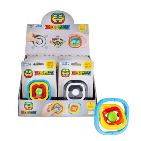 3D Sensory Spinner CDU - Love Shack Giftware