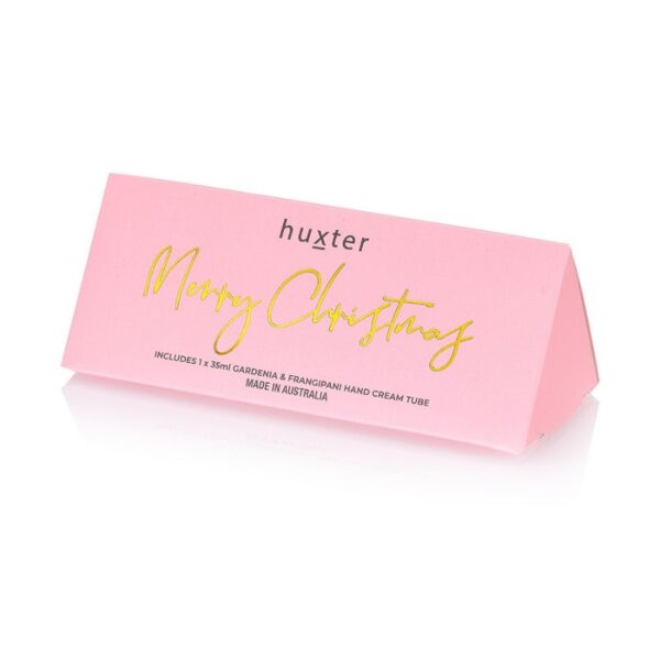 Huxter Merry Christmas Hand Cream - Gardenia and Frangipani - Love Shack Giftware