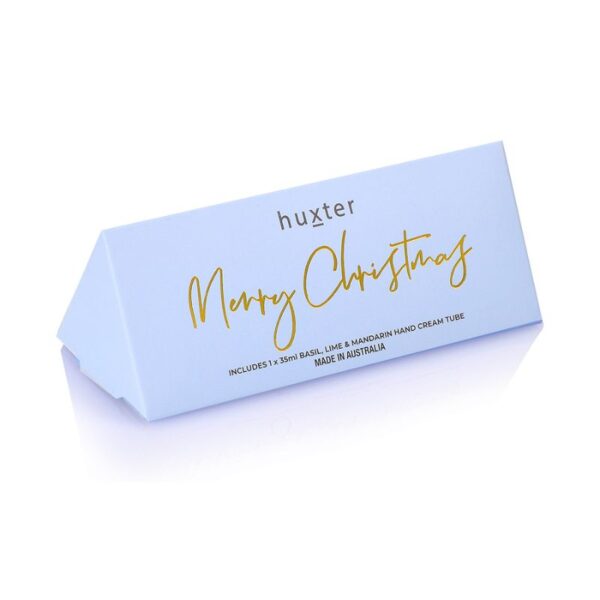 Huxter Merry Christmas Hand Cream - Lime and Mandarin - Love Shack Giftware
