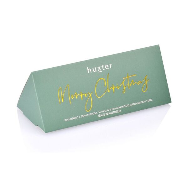 Huxter Merry Christmas Hand Cream - Vanilla and Sandalwood - Love Shack Giftware