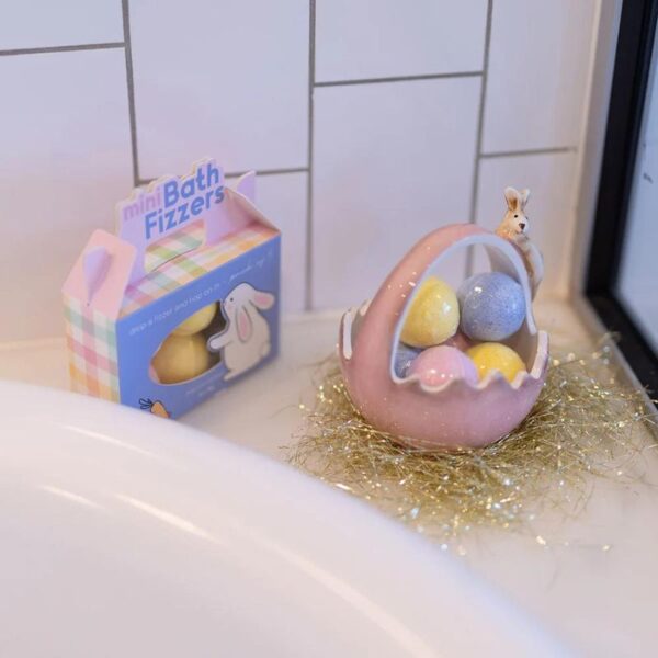 Mini Bath Fizzers & Ceramic Bowl - Love Shack Giftware