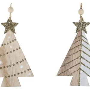 Scandi Christmas Tree Hanging Decoration - Love Shack Giftware