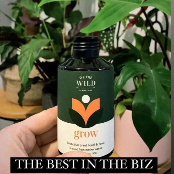 We the Wild – Grow Concentrate Plant Food Best in the Biz - Love Shack Giftware
