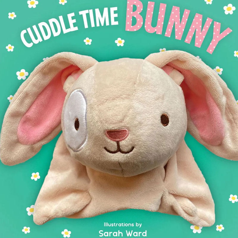 Hand Puppet Book - Cuddle Time Bunny Cover