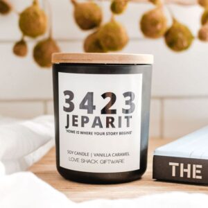 Jeparit 3423 Post Code Candle - Love Shack Giftware