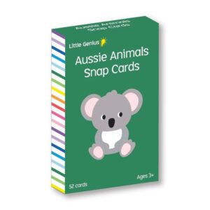 Little Genius Vol. 2 - Snap Cards - Australian Animals - Love Shack Giftware