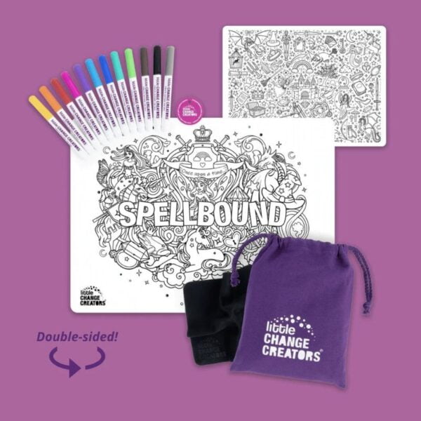 SPELLBOUND Re-FUN-able™ Colouring Set 3 - Love Shack Giftware
