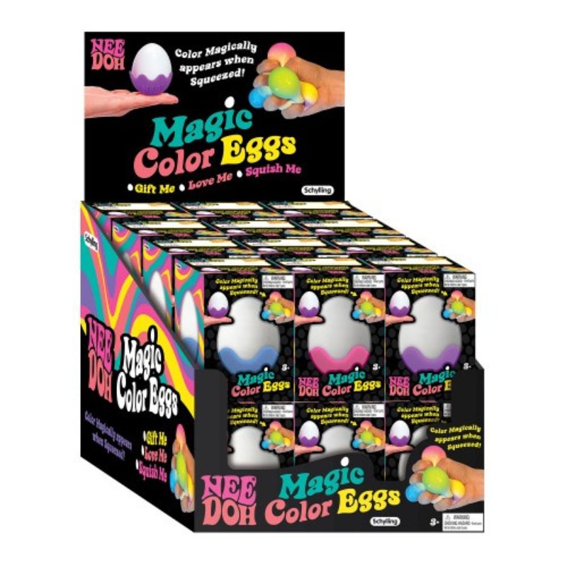 Schylling – Nee Doh Magic Colour Egg 1 - Love Shack Giftware