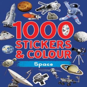 1000 Stickers & Colour - Space - Love Shack Giftware