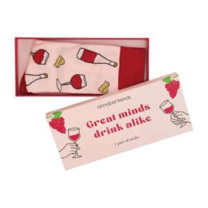 Boxed Socks - Great Minds Drink Alike - Love Shack Giftware (2)