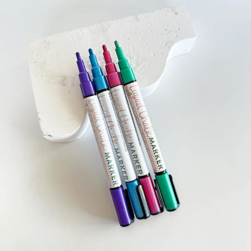 Organising Life Beauitfully - Metallic Liquid Chalk Markers - Love Shack Giftware