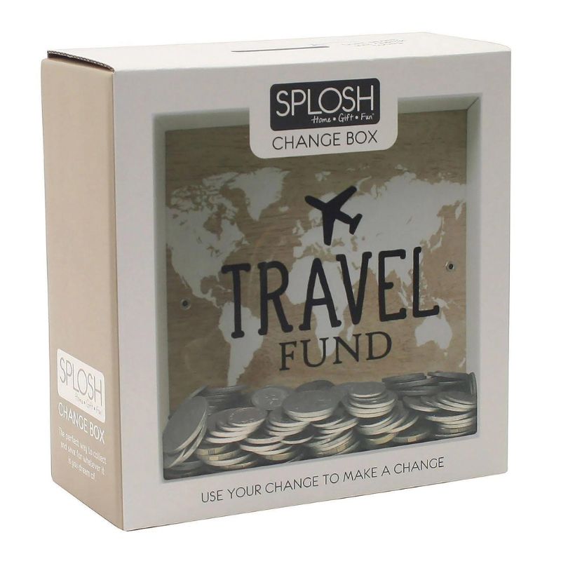 Splosh Travel Fund Change Box - Packaging - Love Shack Giftware