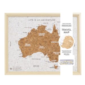 Travel Board Australia Map Desk - Love Shack Giftware (2)