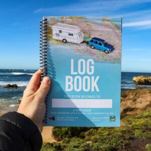Caravan & Camper Log Book Australian Made Styled - Love Shack Giftware (1)
