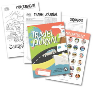 Kids Travel Journal Australian Made - Love Shack Giftware