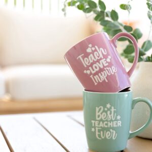 Teacher Best Teacher Mugs 2024 - Love Shack Giftware