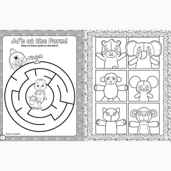 CoComelon - Mega Colouring Book - Love Shack Giftware