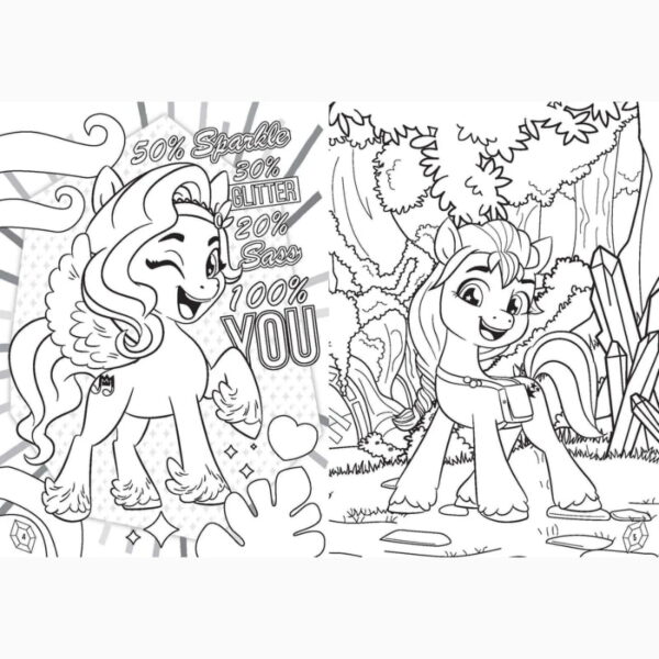 My Little Pony Colouring Book - Be Brave, Be Kind - Love Shack Giftware