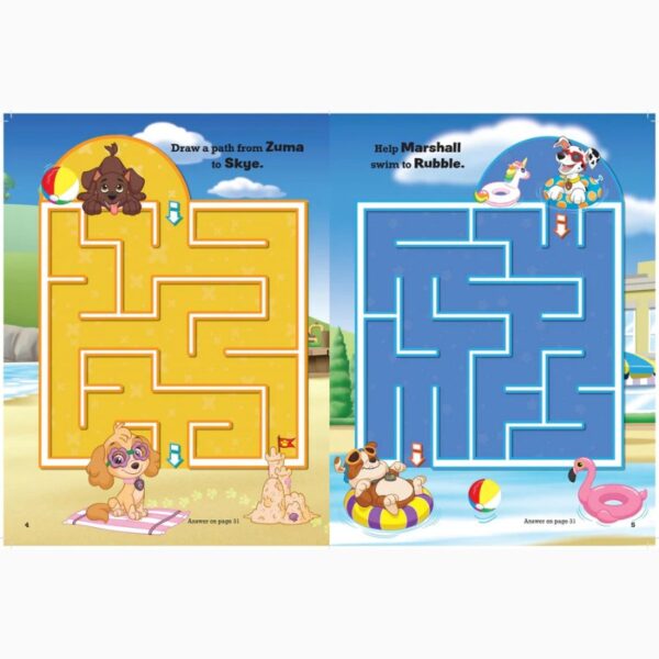 Paw Patrol - Activity Book - Legendary Mazes - Love Shack Giftware