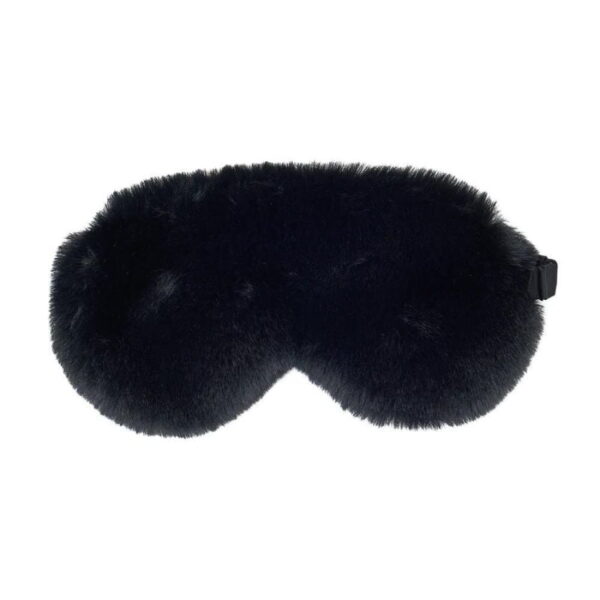 Annabel Trends Eye Mask – Cosy Luxe – Black - Love Shack Giftware (1)