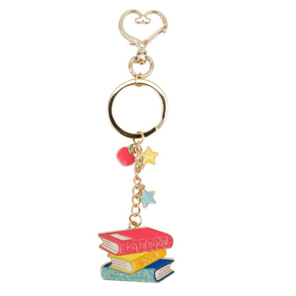 Best Teacher Keyring Red 12cm - Love Shack Giftware (1)