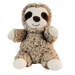 Curly Sloth Soft Toy Brown 18cm - Love Shack Giftware