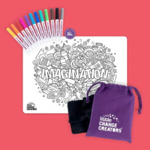 IMAGINATION Re-FUN-able™ Colour + Draw Set - Love Shack Giftware