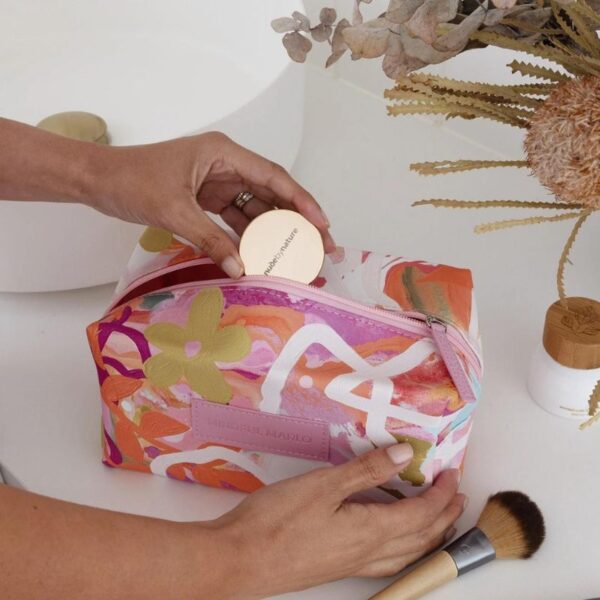 Mindful Marlo Box Make Up Bag – Ivy - Love Shack Giftware (3)