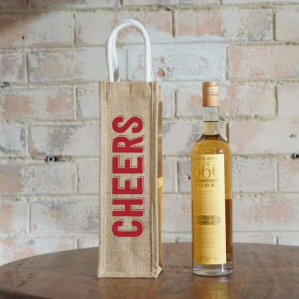 One Bottle Bag – Cheers Big Ears - Love Shack Giftware (1)