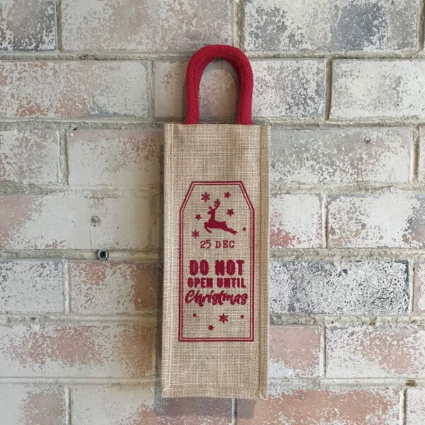 One Bottle Bag – Do Not Open - Love Shack Giftware