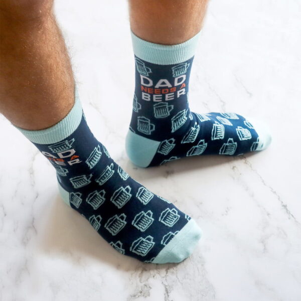 Splosh Dad Needs a Beer Socks - Love Shack Giftware